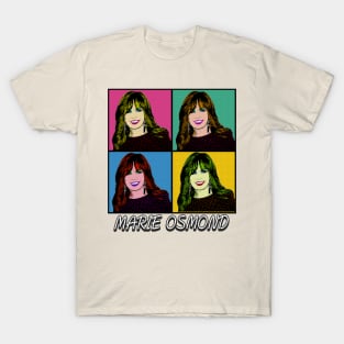 Marie Osmond 80s Pop Art Style T-Shirt